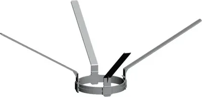 Immagine prodotto di Wolf Abstandshalter DN80 Set a 4 Stück