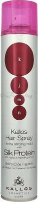 Produktbild von Kallos KJMN Silk Protein Hair Spray Extra Strong 500 ml