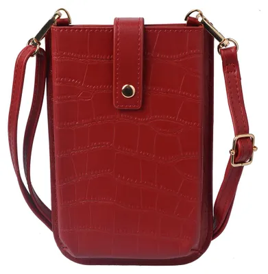 Productafbeelding van Clayre & Eef portemonnee, 12x18 cm, rood, kunstleer