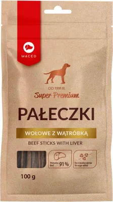 Immagine prodotto di MACED - Bastoncini di manzo con fegato - 100 g.