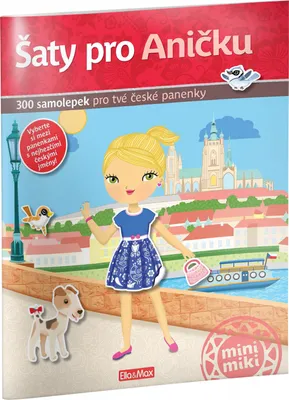 Image de Šaty pro ANIČKU ¦ Kniha samolepek