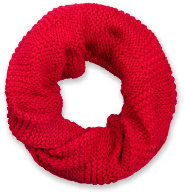 Produktbild von styleBREAKER Uni Strick Loop Schal mit Patentmuster, Uni Feinstrick Schlauchschal, Winter Strickschal 01018152