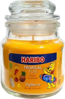 Obrázek produktu pro Balthasar Haribo Tropical Fun, Kulatý, Vícebarevný, 1 kusů