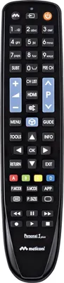 Immagine prodotto di Meliconi Gumbody Personal 1 Plus Telecomando IR Wireless TV Nero