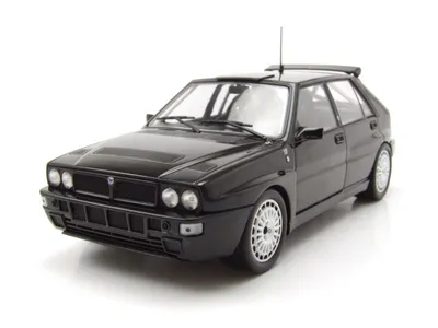 Produktbild von LANCIA Delta Integrale 16V 1989 Schwarz, WBXWB124087, Maßstab1/24, WHITEBOX
