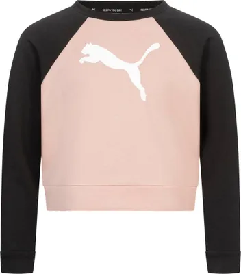 Produktbild von 140|PUMA Girl Modern Sports Crew Mädchen Sweatshirt 670192-47