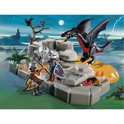 Produktbild von PLAYMOBIL - SuperSet Ritter des Drachens (4006) PLAYMOBIL
