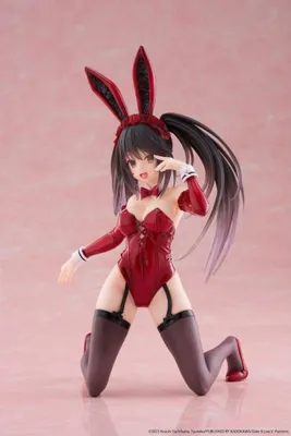 Produktbild von Date A Live V PVC-Statue für den Desktop, niedliche Figur, Kurumi Tokisaki Bunny-Version, 13 cm