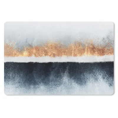 Produktbild von MuchoWow® Mauspad Mousepad Gold - Abstrakt - Design 27x18 cm - Mousepads - Maus Mat - Pad - Mausunterlage - Büroartikel - Desk Matten