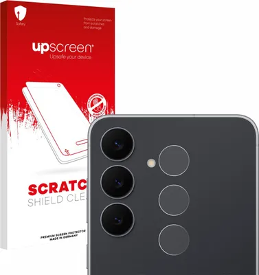 Produktbild von upscreen Schutzfolie für Samsung Galaxy S25 FE (NUR Kameraschutz) Displayschutz Displayschutzfolie Folie Klar Transparent