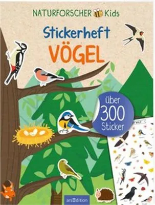 Obrázok produktu pre Naturforscher-Kids - Stickerheft Vögel