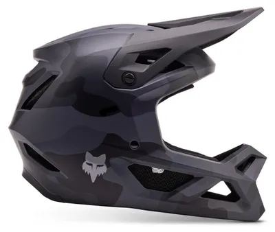 Produktbild von FOX  Kids Bike Fullface Helm Rampage  black camo YM