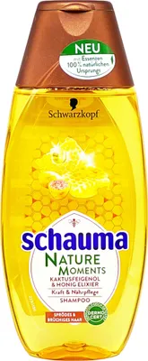 Produktbild von Schauma Shampoo KAKTUSFEIGE + HONIG 250ml Nature Moments sprödes brüchiges Haar