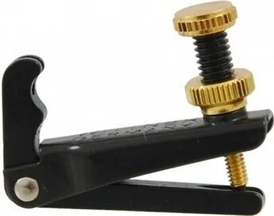Produktbild von Wittner Saitenhalter mit Feintuning und Goldschraube für E-Saite, 4/4 und 3/4, Modell 902064