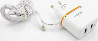 Produktbild von Moxom thuislader - Apple Lightning 2.4A - White