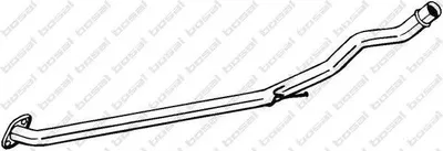 Produktbild von Bosal Abgasrohr Mitte 851-037