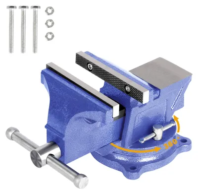 Drehbarer Schraubstock aus Gusseisen, 5,05 kg