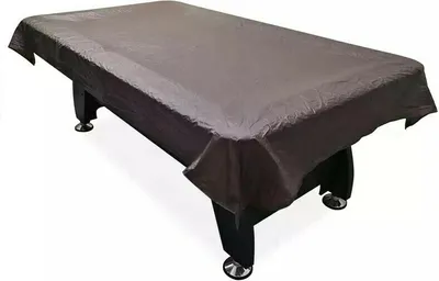 Produktbild von Pegasi Billardtisch Abdeckung - Universell für Billiard Tisch 8ft - Schützt vor Staub und Schmutz - Schwarz