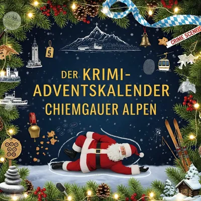 Produktbild von Der Krimi-Adventskalender Chiemgauer Alpen