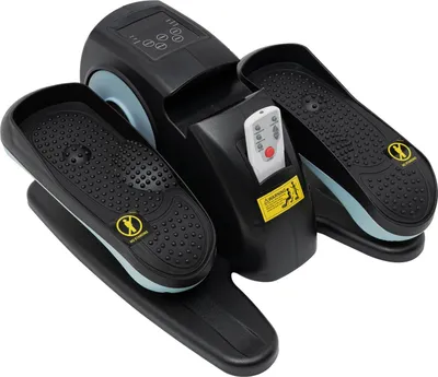 Produktbild von Ellipsentrainer - Mini Crosstrainer & Pedaltrainer - Elektrisch motorisiert - 5 Stufen - Fernbedienung - Beintraining & Reha - Schwarz