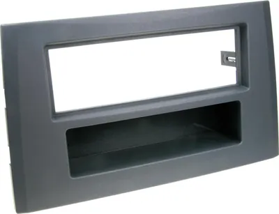 Image de Adaptateur de façade 1-DIN compatible avec Volvo XC 90 2002 > anthacite