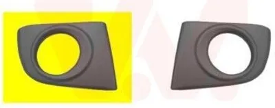 Produktbild von VAN WEZEL 3328598 Stoßstangen-Abdeckung Vorne Rechts für NISSAN MICRA III (K12)