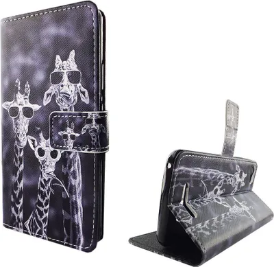 Produktbild von Handyhülle Tasche für Handy Wiko Jerry Giraffen