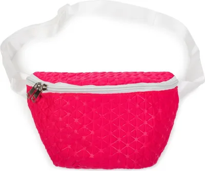 Produktbild von styleBREAKER Damen Bauchtasche geometrisches Muster geprägte Optik, Reißverschluss, Gürteltasche, Hüfttasche 02012253