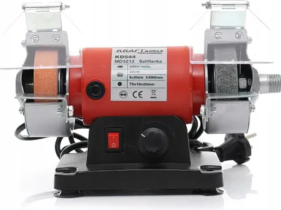 Zdjęcie produktu dla Szlifierka dwutarczowa Kraft & Dele ze szlifierką prostą 200W KD544
