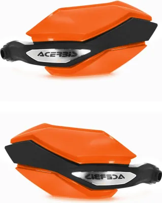 Produktbild von ACERBIS geschlossene Handprotektoren orange/schwarz Argon