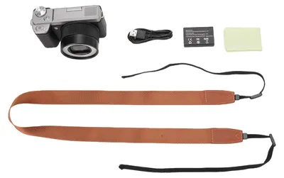 Obrázek produktu pro 5K digitální fotoaparát pro fotografování, WiFi, vlogování, autofokus, video, 3 palce, 180stupňový výklopný displej s předním a zadním duálním objektivem, 18násobný zoom