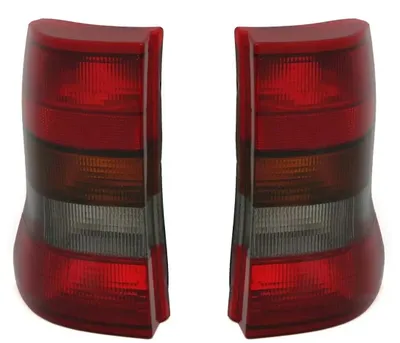 Für Opel Astra F Caravan Kombi 1991-1998 Rückleuchten Rot / Smoke LINKS RECHTS in der Farbe Rot von AD TUNING GmbH & Co. KG