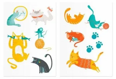 Produktbild von Londji-Katzen-Tattoos