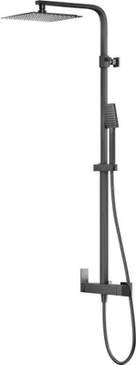 Produktbild von BADLAND Duschsäule ANGO Duschsystem, Brausegarnitur in Schwarz