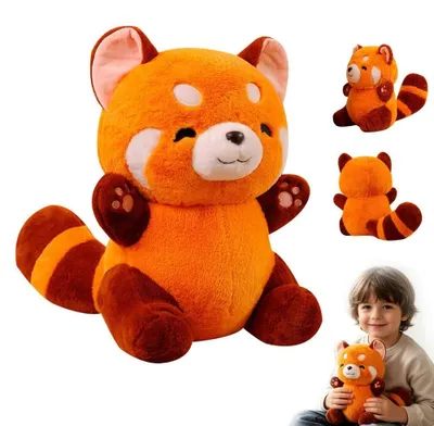 Produktbild von Roter Panda-Plüschtier – 23 cm