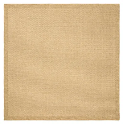 Produktbild von benuta Basic In- & Outdoor Teppich Wohnzimmer Iowa - Beige 195x195 cm - Boho Jute-Look wetterfest für Balkon, Terrasse - Schlafzimmer, Küchenteppich & Wohnzimmerteppich - Strapazierfähig & Robust