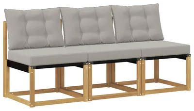 Produktbild von 3 Stück Outdoor Mittelsofa