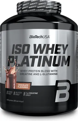 Image de Whey Isolate - Biotech USA - Iso whey platinum (1816g) - Saveur Chocolat