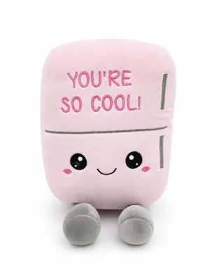 Produktbild von Kühlschrank Kuscheltier 29 cm Kawaii Plüsch Kühlschrank Stofftier Weiches Geschenk für Kinder