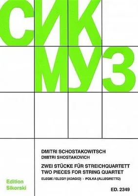 Produktbild von 2 Stückefür Streichquartett