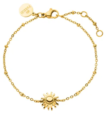 Produktbild von Purelei 23493-Bracelet-Sun-Gold, Weiblich, Edelstahl