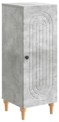 Immagine prodotto di Credenza vidaXL grigio cemento 33 x 34,5 x 90 cm in materiale derivato dal legno