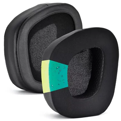 Produktbild von 1 Paar Ohrpolster für Corsair Void PRO/ELITE RGB-Kopfhörer, Ersatz-Ohrpolsterbezüge Schwarzes Kühlgel