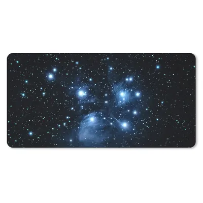 Produktbild von MuchoWow® Schreibtischunterlage Universum - Planeten - Sterne - Jungen - Mädchen - Kinder 80x40 cm - XXL Mauspad - Gaming Mauspad