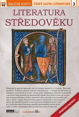 Obrázek produktu pro Literatura středověku - Naučné karty
