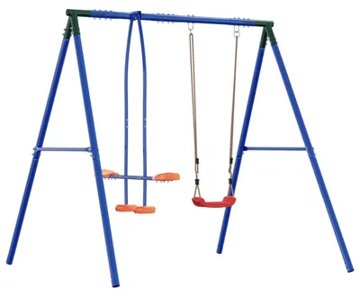 Immagine prodotto di Altalena da esterno per bambini, adatta a un massimo di 3 bambini
