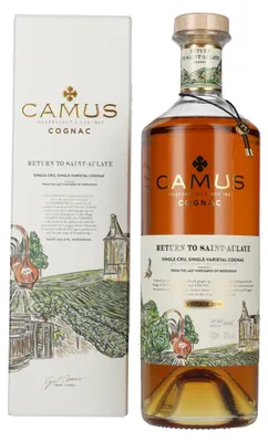 Image de Camus Cognac RETURN TO SAINT-AULAYE Vintage 2016 43% Vol. 0,7l en boîte cadeau