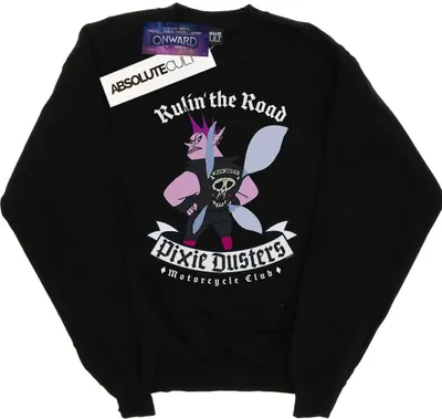 Produktbild von Disney - "Onward Pixie Dusters Rulin'" Sweatshirt für Herren BI43254 (3XL) (Schwarz)