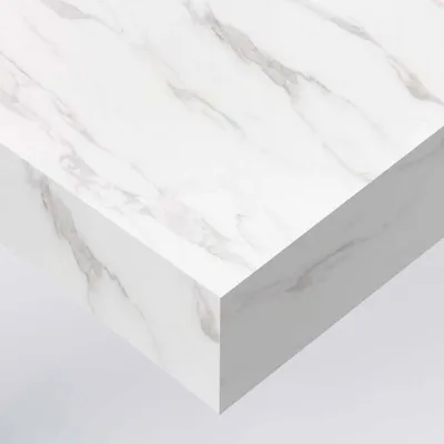 Image de DIMEXACT - Rouleau adhésif effet marbre blanc et gris - 60 cm x 1 m - en Rouleau