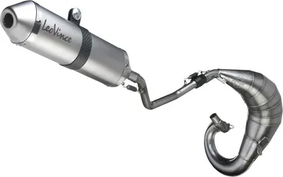 Immagine prodotto di Marmitta completa LeoVince X-Fight acciaio inox omologata per MBK XPOVER 50